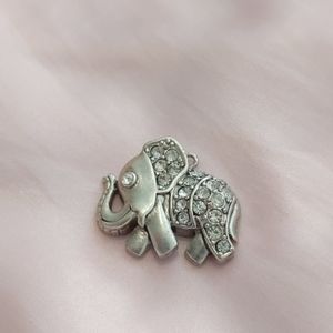 Elephant Crystal Pendant NO CHAIN